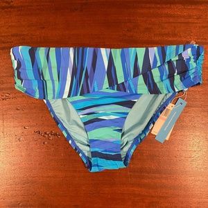 NWT Bleu Rod Beattie Sarong Hipster Bikini Bottom